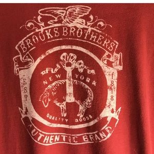 Brooks Brothers 346 line size medium t-shirt